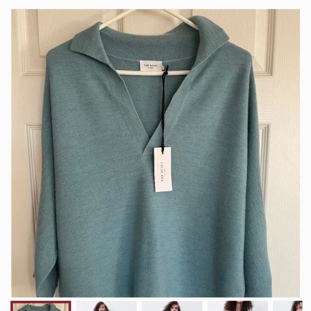 ISO The Reset Essential Polo Seaglass M or S